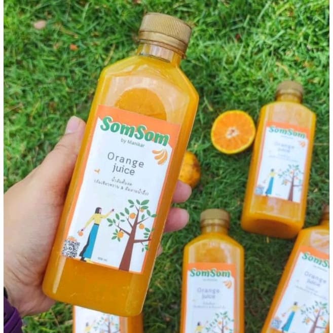 ขวดพลาสติก ขนาด 500 ml ทรงเหลี่ยมเรียบ หนาพิเศษ 25 กรัม ขวด บรรจุเครื่องดื่ม ใส PET รูปที่ 1