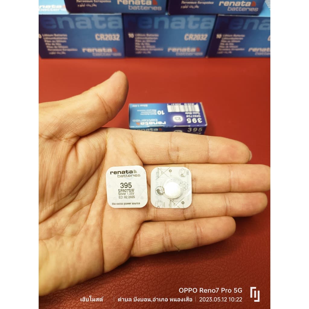 ถ่านนาฬิกา สำหรับ Casio G-shock GAC-100AC-2A Renata sr927sw 395 ตรงรุ่นเป๊ะๆแท้ล้าน% ส่งเร็วติดจรวด ทันใจ ทันใช้แน่นอน รูปที่ 6