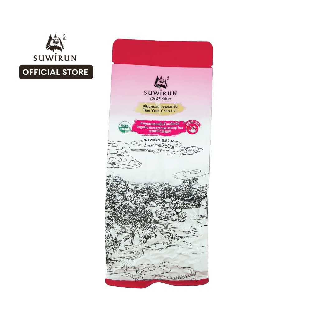 ชาอูหลงหอมหมื่นลี้ ออร์แกนิค ขนาด 250 กรัม/ห่อ - สุวิรุฬห์ ชาไทย Suwirun Tea รูปที่ 1