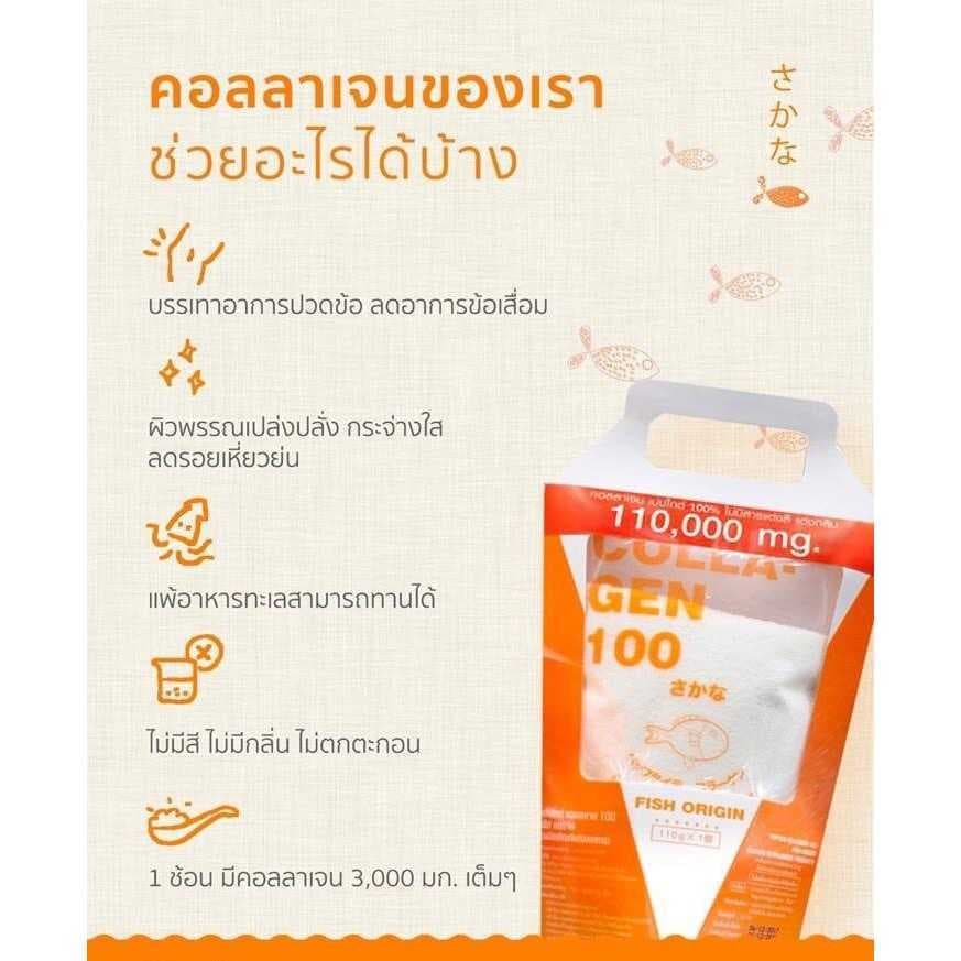 Maxxlife Collagen Peptide Colla-Gen 100 Collagen รูปที่ 3