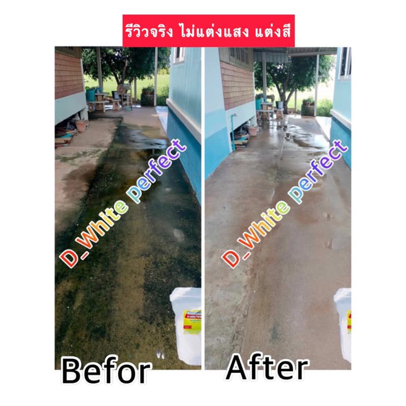ดีไวท์ เพอร์เฟ็ก ผงขจัดตะไคร่น้ำ แพ็คคู่สุดคุ้ม ฟรีถุงมือ+หน้ากากอนามัย รูปที่ 5