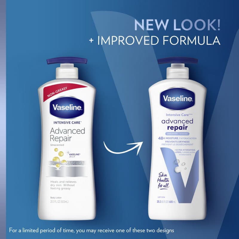 Vaseline Intensive Care Advanced Repair Body Lotion 600ml. รูปที่ 7