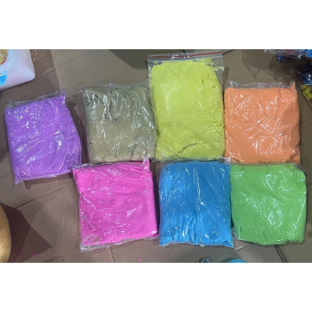 ทรายแม่เหล็ก แม่พิมพ์19ชิ้น+กล่องเก็บ ทรายเด็ก ของเล่นทรายสำหรับเด็ก รูปที่ 7