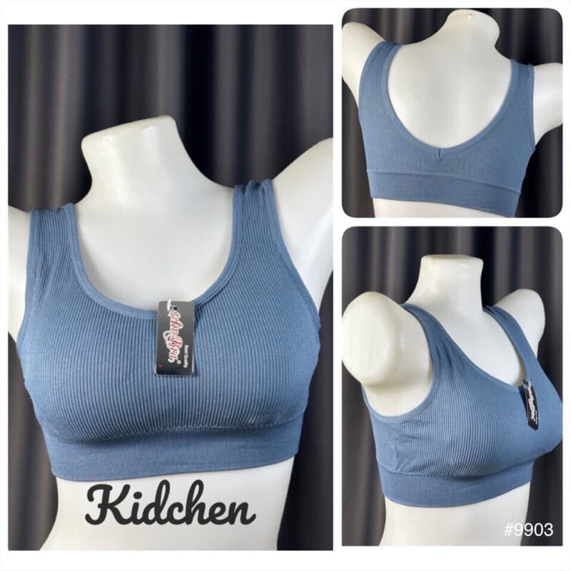 Sportbra สปอร์ตบรา เสื้อในไม่โครงแบบสวม AMBRA#3309 รูปที่ 2