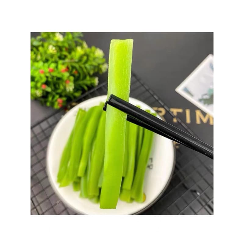 ก๊งฉ่าย กินกับชาบูหม่าล่า ผักหม้อไฟ ขนาด 1600g รสชาติหอมๆกรอบๆ ผัก ใช้สำหรับประกอบอาหารได้หลากหลาย ผัด ยำ รูปที่ 4