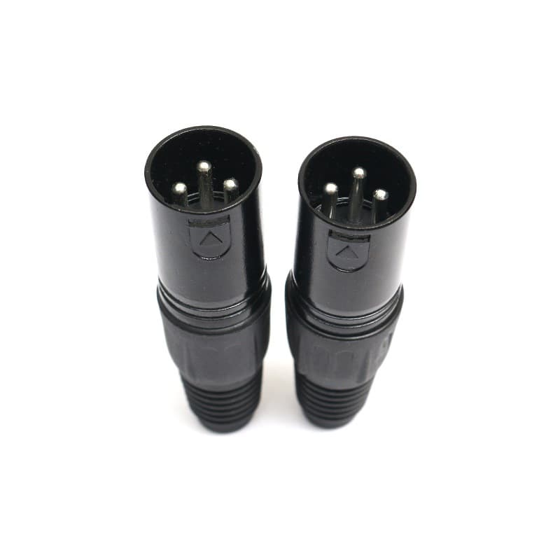 สายสัญญาณเสียง XLR ตัวผู้ ตัวเมีย สายไมค์โครโฟน XLR คุณภาพอย่างดี สายไมค์นิ่มสีดำ ทองแดงแท้ ปลั๊กโลหะอย่างดี รูปที่ 5