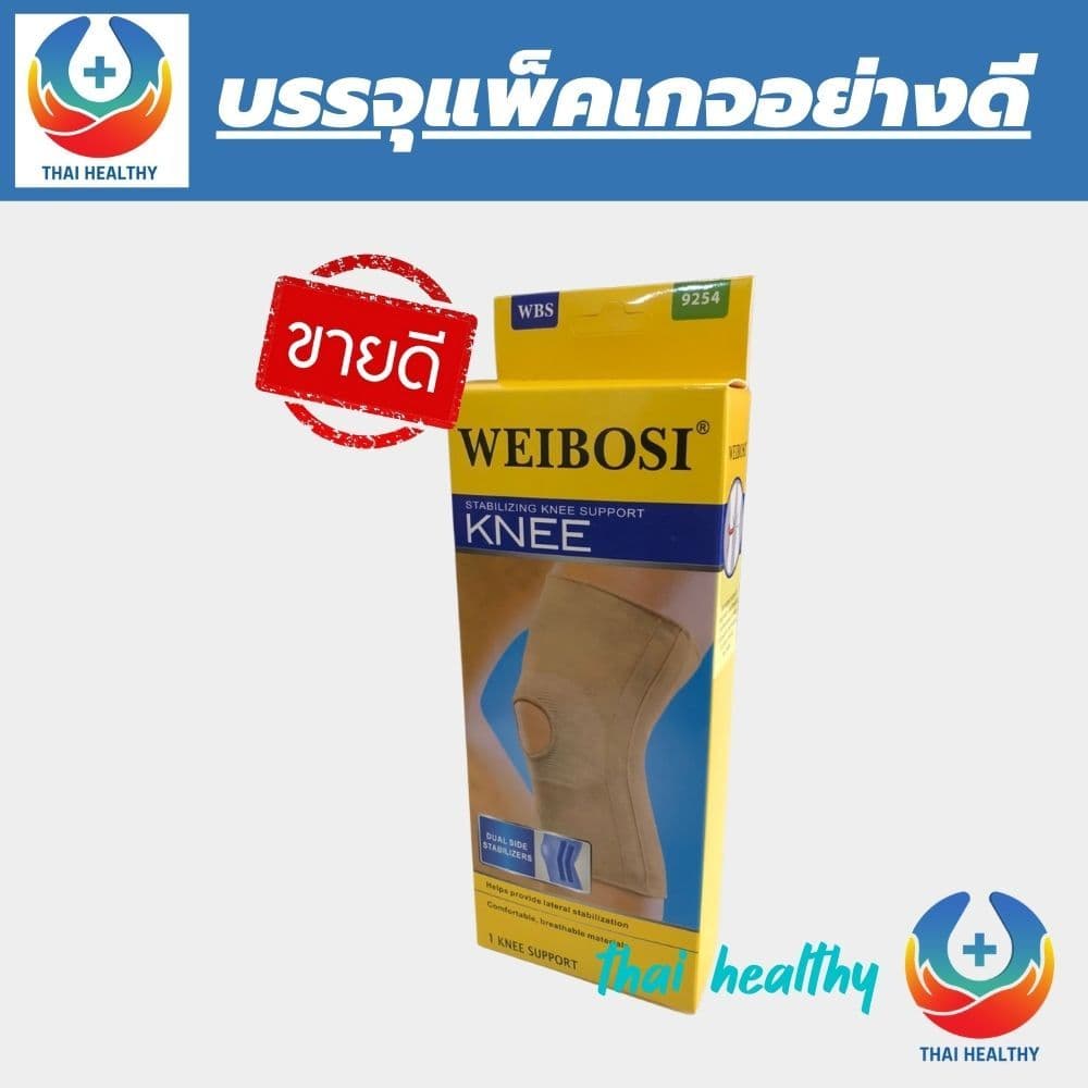 ผ้ารัดหัวเข่า ที่รัดหัวเข่า สายรัดเข่า สายรัดพยุงเข่า knee support ช่วยซัพพอร์ตเข่าและพันเข่าแก้ปวดเข่า รูปที่ 8