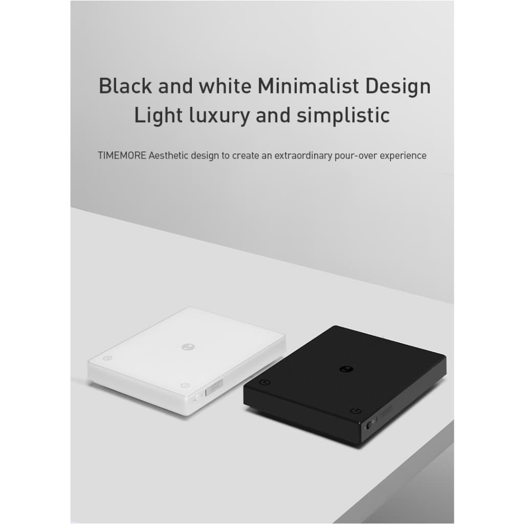 TIMEMORE Black Mirror Basic+ / basic2 Coffee Scale เครื่องชั่งกาแฟ เครื่องชั่งกาแฟดิจิตอล ประกันศูนย์ไทย 1 ปี รูปที่ 5