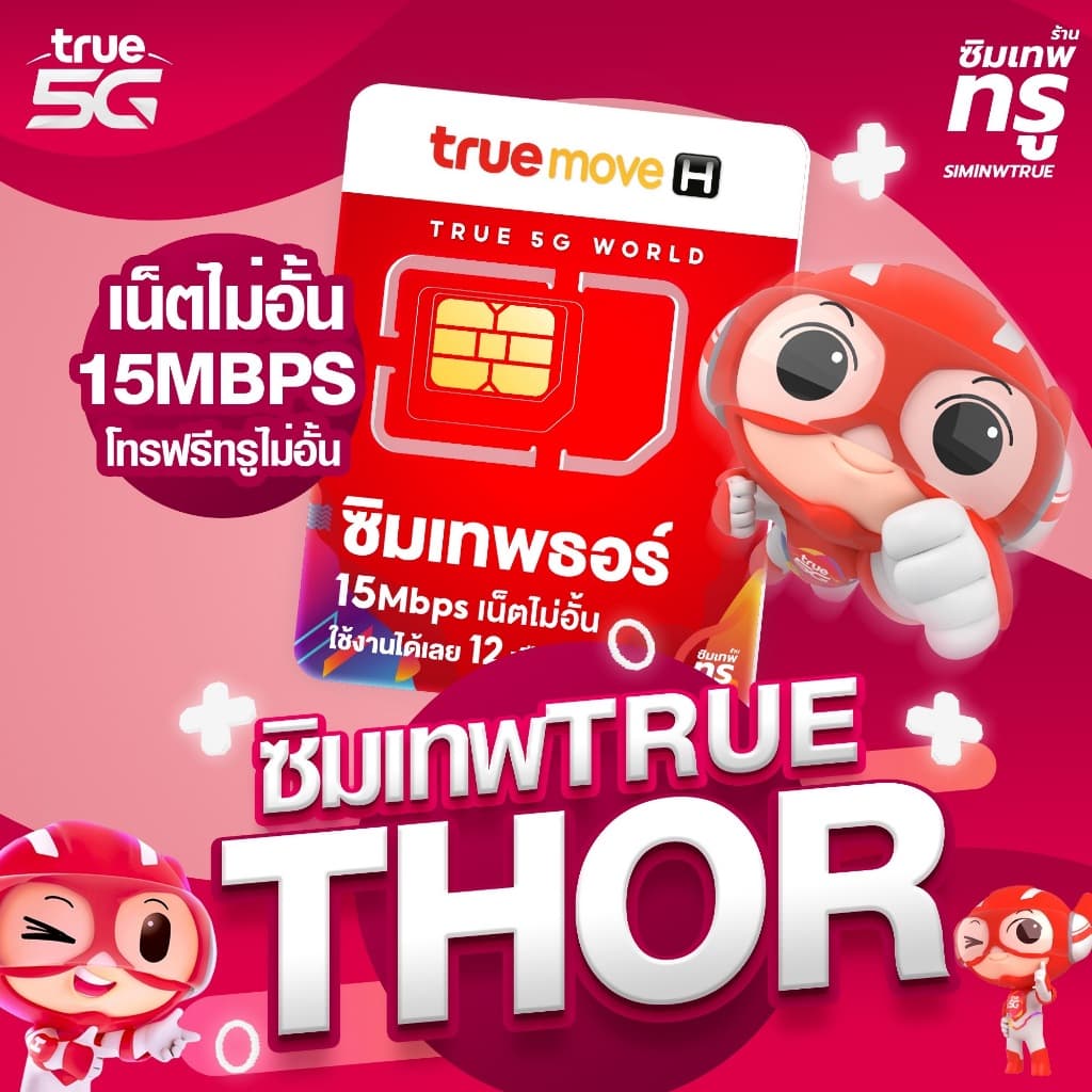 ซิมเทพ Thor ซิมเทพธอร์ ซิมเทพทรู ซิมเทพ ซิมเน็ต ซิมเน็ตรายปี ซิมรายปี simเทพ รูปที่ 1