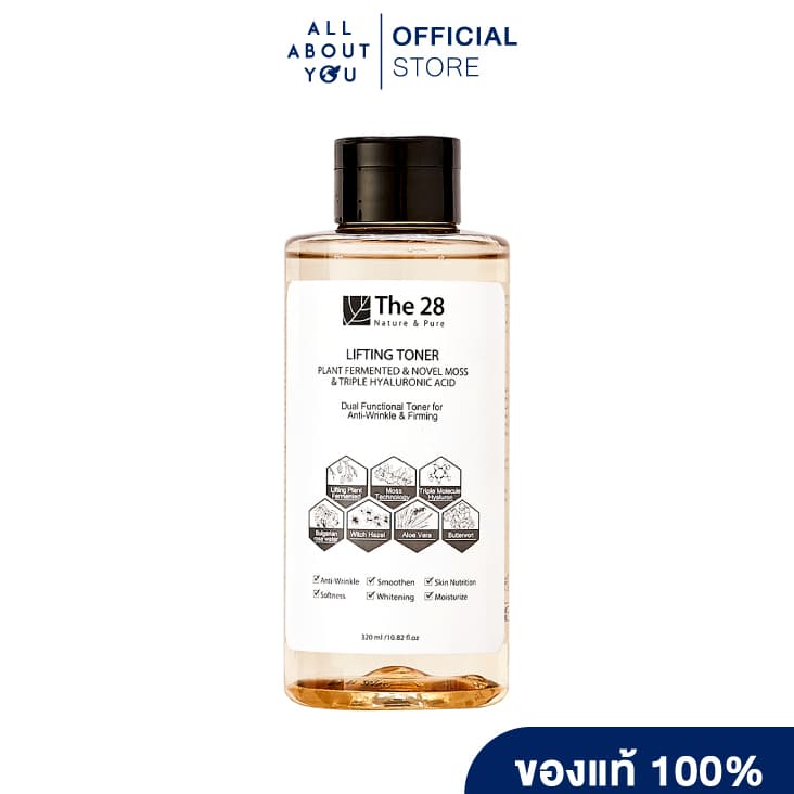The28 Lifting Toner (Plant Fermented & Novel Moss & Triple Hyaluronic Acid) 320 ml. รูปที่ 3