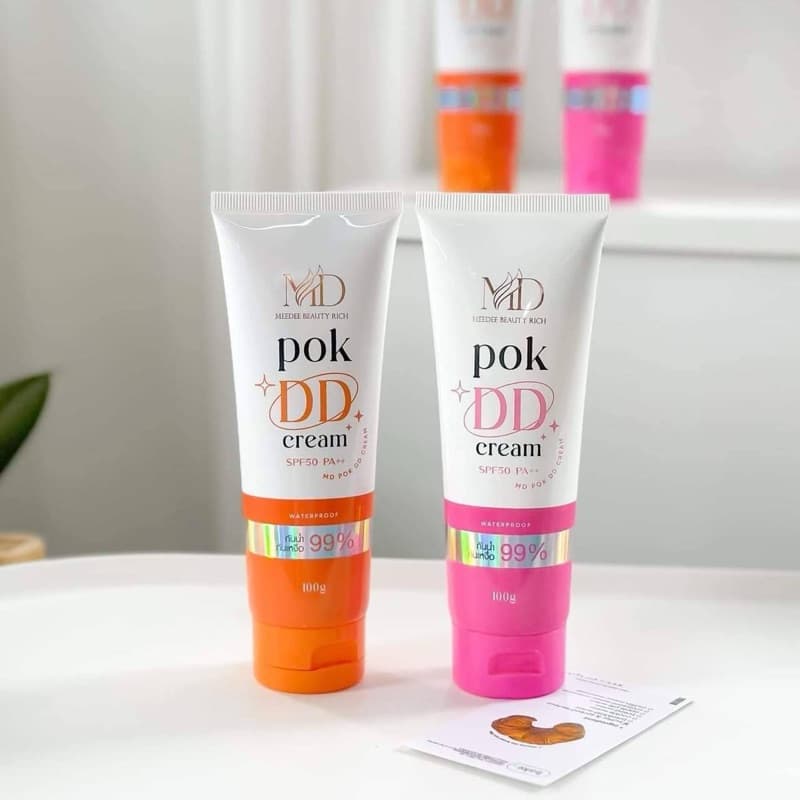 พอกดี ดีดี ครีมกันแดด POK DD CREAM Sunscreen spf50 pa+++ รูปที่ 7