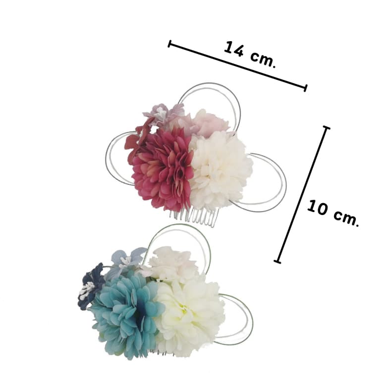 Kimono Hairpin เซ็ทเครื่องประดับผมญี่ปุ่น สำหรับชุดกิโมโนและยูกาตะ รูปที่ 6