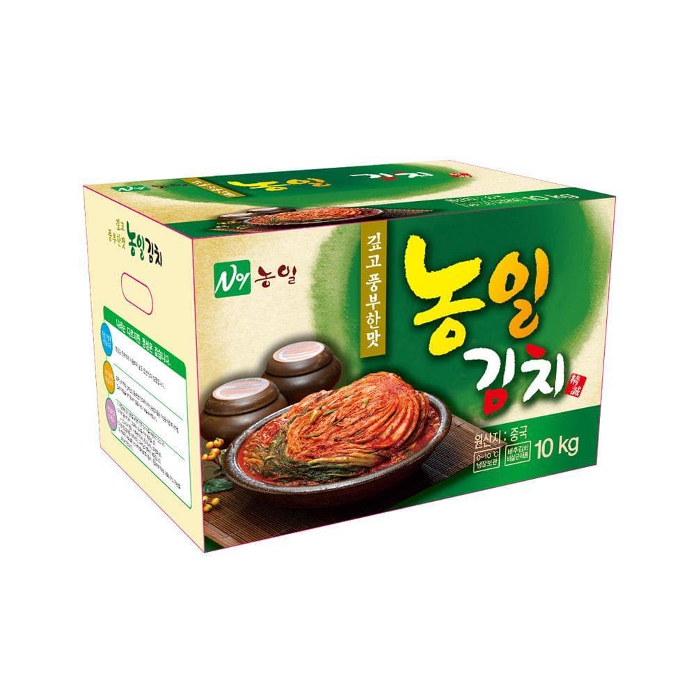 นงอิลกิมจิผักกาดขาวเกาหลี ขนาด10kg NONGIL POKI KIMCHI 농일포기김치 รูปที่ 3