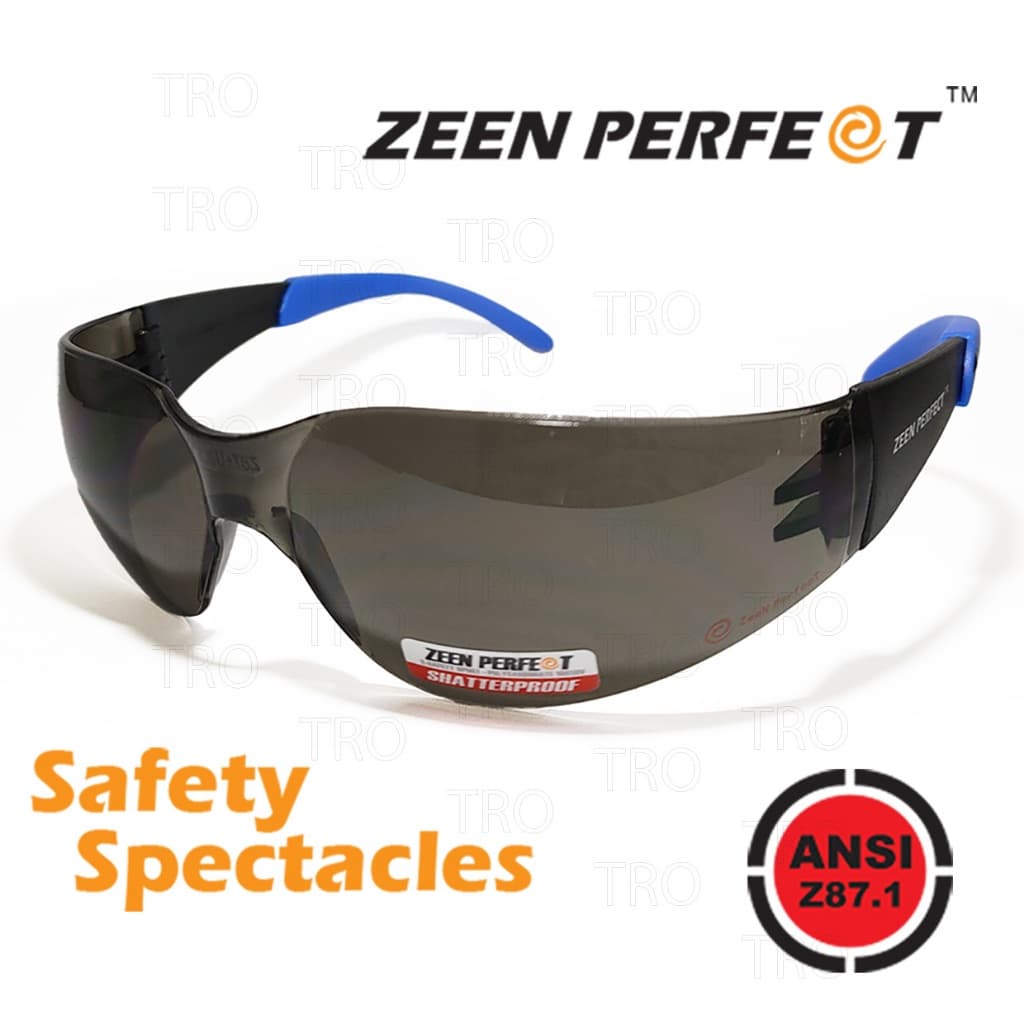 แว่น Safety ZEEN PERFECT รุ่น 9060TIP ขาสี Passes ANSI Z87.1 USA Standard ALL UV Protection รูปที่ 4