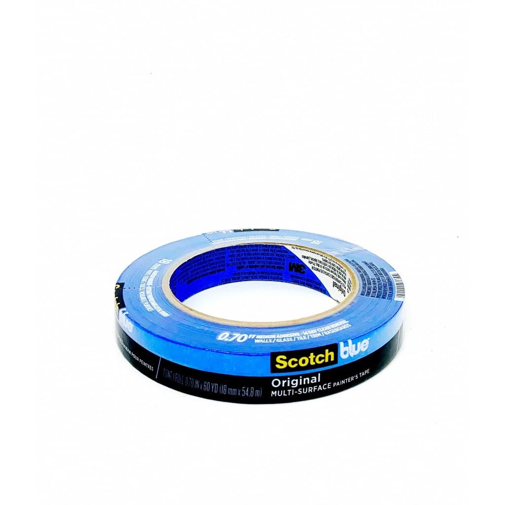 3M 2090 Scotchblue เทปกาว สก๊อตซ์-บลู สีฟ้า เทกาวสำหรับงานทาสี และตกแต่งโมเดล ขนาด 18 , 24 , 36 , 48 มม ยาว 55ม รูปที่ 4