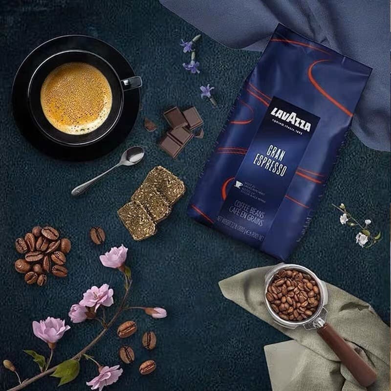 LAVAZZA coffee beans super gran crema Italy Favourite Medium Roast Coffee Beans 1000g/1kg รูปที่ 5