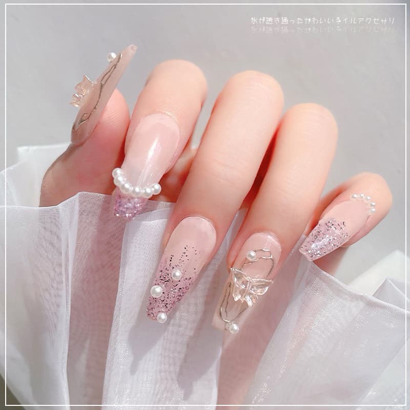 อะไหล่ตกแต่งเล็บ อะไหล่DIY เพิ่มความสวยงามให้เล็บ รูปที่ 4