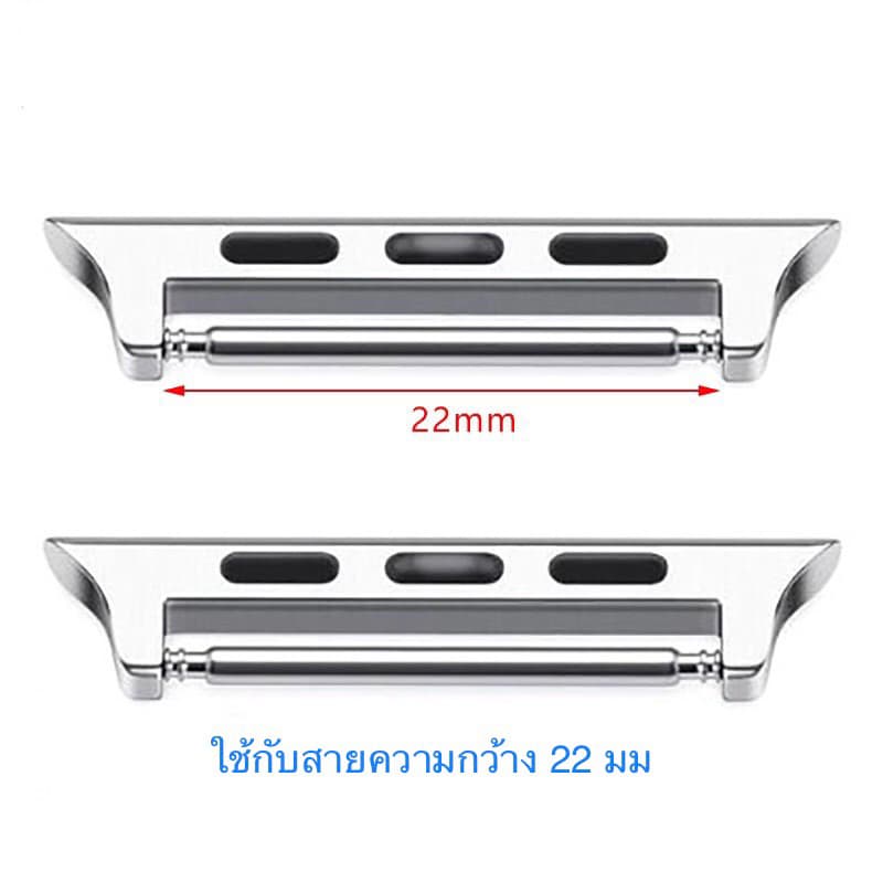 Adapter เชื่อมต่อสายนาฬิกาข้อมือสําหรับ Apple Watch Ultra 49มม 45มม 44มม 42มม 41มม iWatch Ultra Series 9 8 7 6 5 4 3 2 1 รูปที่ 3