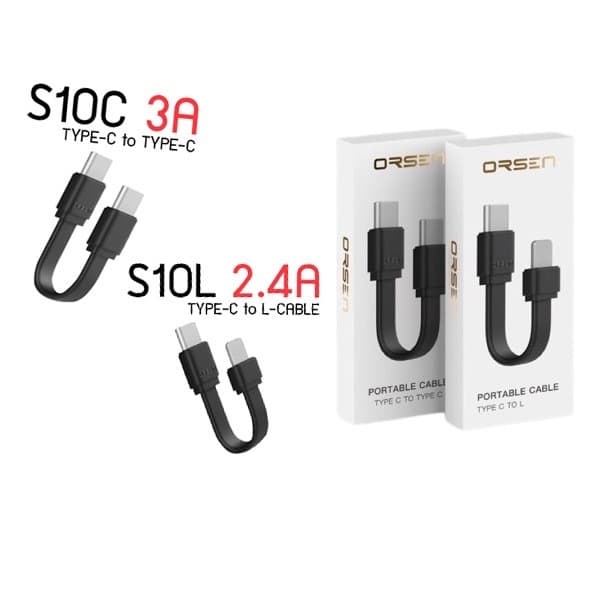 Eloop ORSEN S10C / S10L สายชาร์จเร็ว USB Data Cable Type C to C 3A / L Cable 2.4A ของแท้ รูปที่ 5