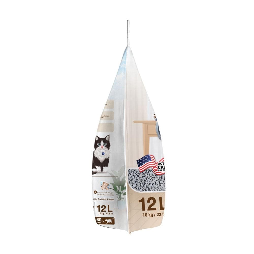 Kanimal Mineral Cat Litter ทรายแมวธรรมชาติ สูตร Dust-Allergenic เหมาะสำหรับบ้านที่แพ้ฝุ่น 12ลิตร รูปที่ 7