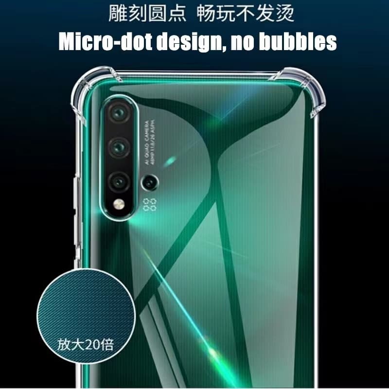 เคสใส กันกระแทก สำหรับNova5T Nova3 Nova3i Nova4 Y5 2019 Y5prime Y5lite Y9S Y9prime Y6S Y7A เคส ใสกันกระแทก ซิลิโคน TPU รูปที่ 2