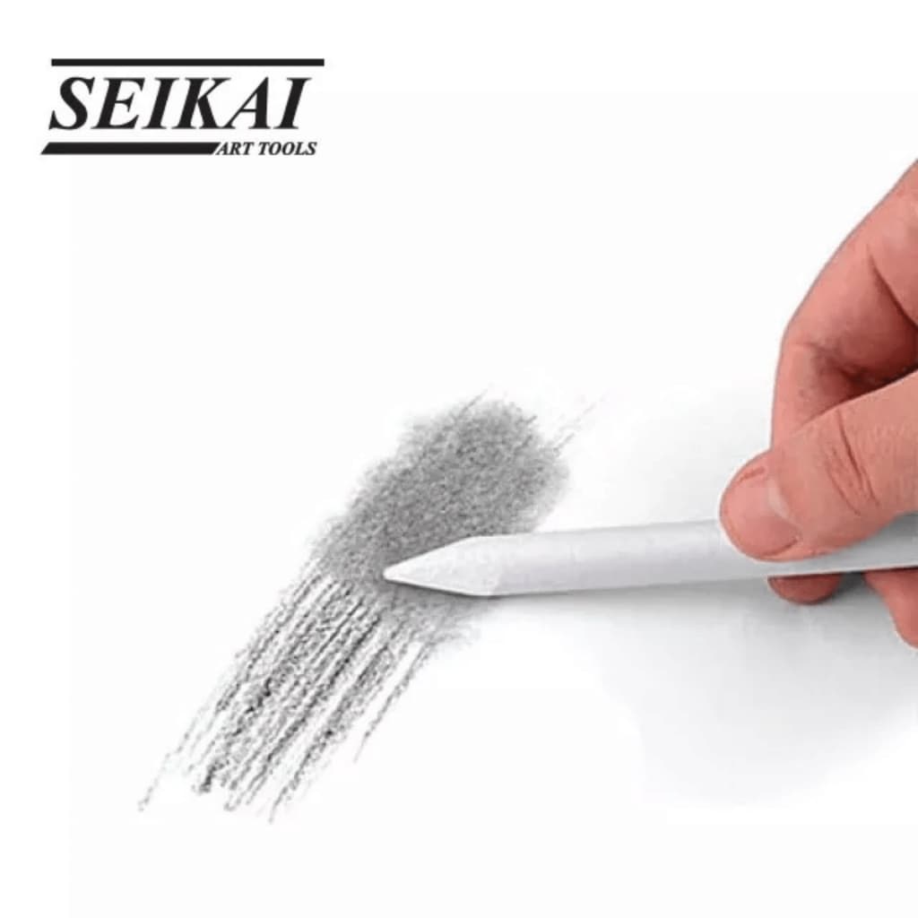 P498 SEIKAI Paper Stumps แท่งเกลี่ยสี เซ็ต 3 ชิ้น เกลี่ยสี เกลี่ยแกรไฟจ์ ชาโคล สีฝุ่น ถ่านชาร์โคล SP รูปที่ 5