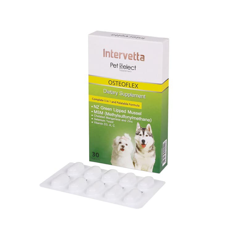 ) Pet select Osteoflex 30 เม็ด Exp.06/27 อาหารเสริมสุนัข แมว บำรุงข้อต่อ รูปที่ 2