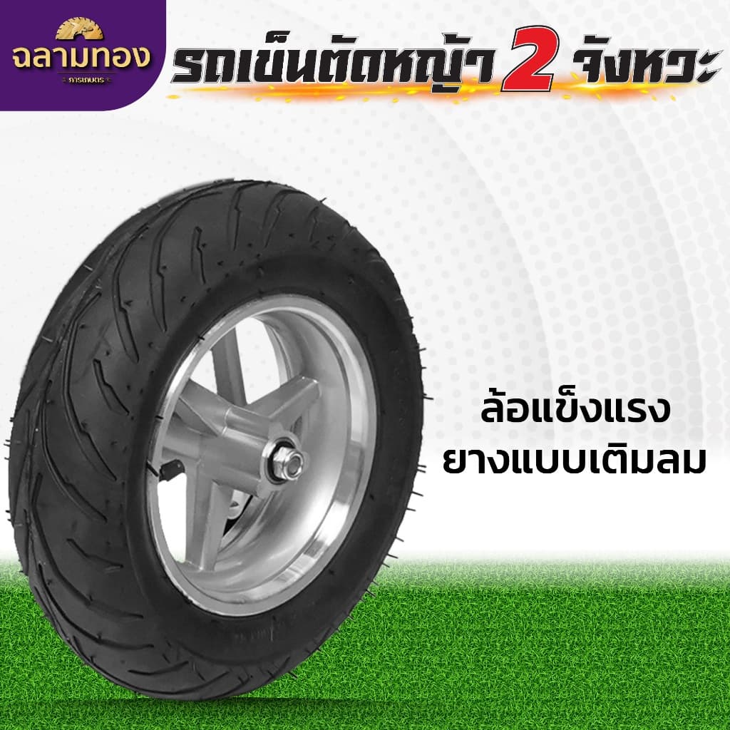 เครื่องตัดหญ้ารถเข็น เครื่องตัดหญ้าDGF 2 จังหวะ เครื่องตัดหญ้าครบชุด เครื่องตัดหญ้าเดินตาม รูปที่ 6