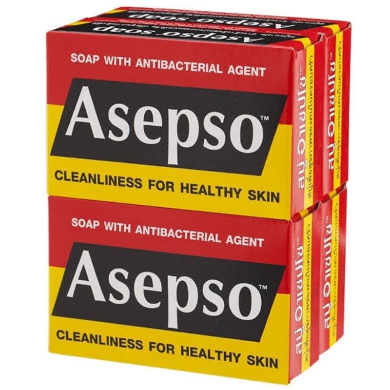 อาเซปโซ Asepso 7สูตร ตำนาน สบู่ ชำระล้างสิ่งสกปรกและแบคทีเรีย ขนาด 70-80 กรัม รูปที่ 4