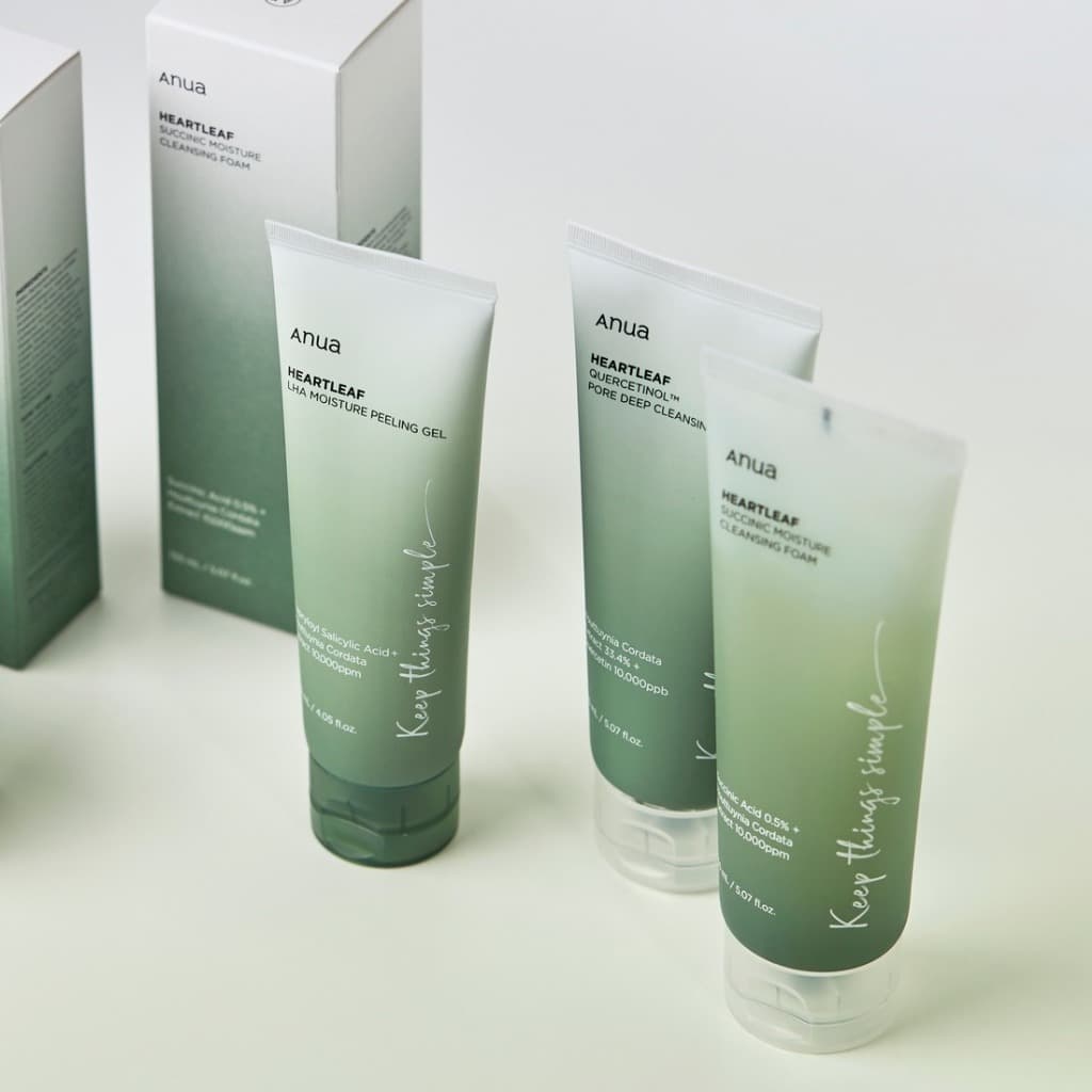 Anua Heartleaf Succinic Moisture Cleansing Foam 150 ml. รูปที่ 3
