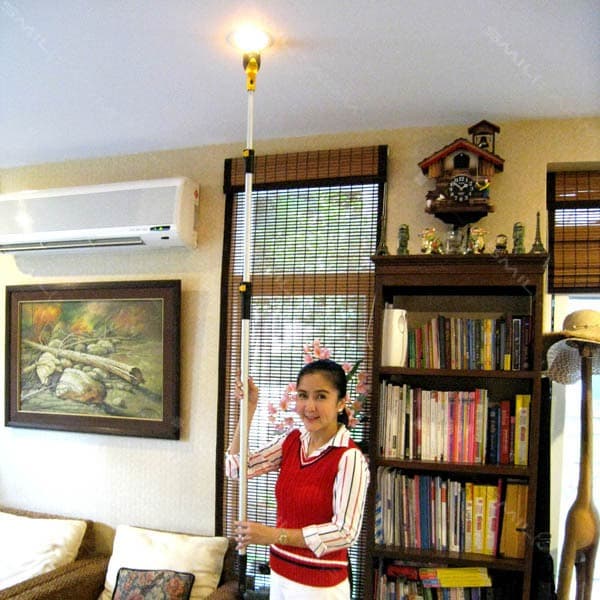 SmileArm® จับหลอดไฟ กลไกวงแหวนปรับระดับ เปลี่ยนหลอดไฟดาวไลท์ รูปที่ 8