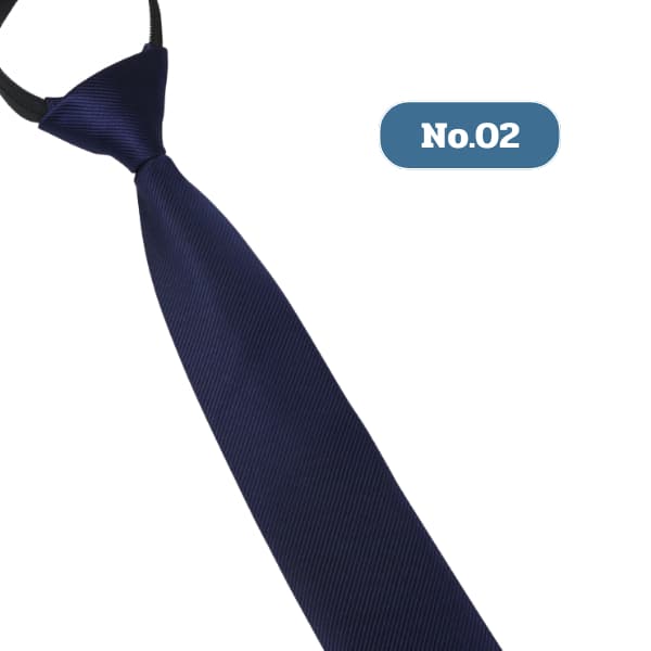 Hangerman LAZY TIE เนคไทด์ธุรกิจสีพื้นงานพรีเมี่ยม รูปที่ 5