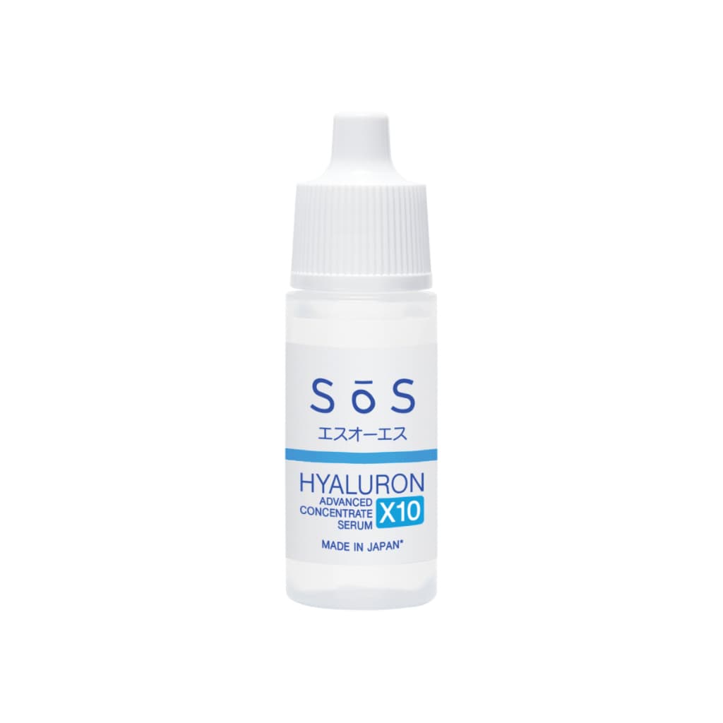 SOS HYALURON X10 ADVANCED CONCENTRATE 9ml เอะสึ โอ เอะสึ เซรั่มเข้มข้น 10 โมเลกุล รูปที่ 3