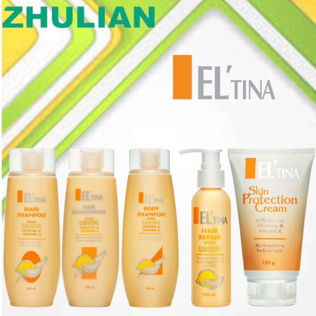 แชมพูสระผม สูตร lemon, ginseng+ vitaminE 350ml รูปที่ 2