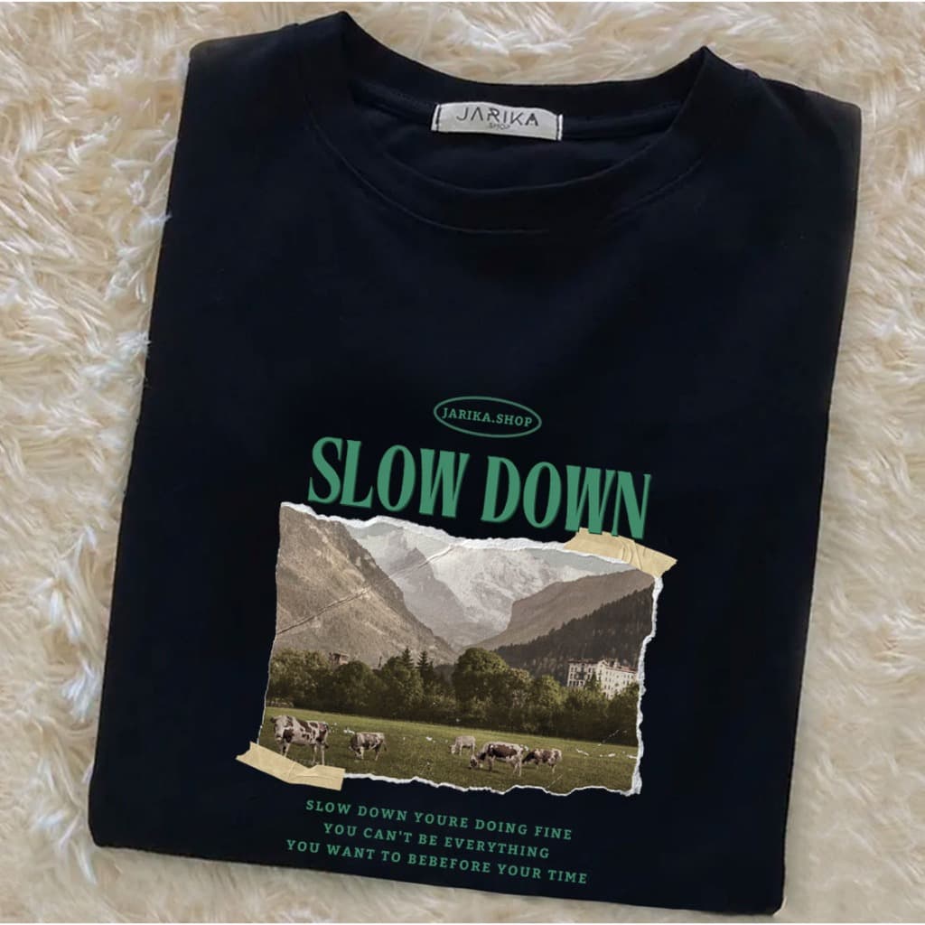 Jarikashop - เสื้อยืดลาย Retro รูปที่ 5