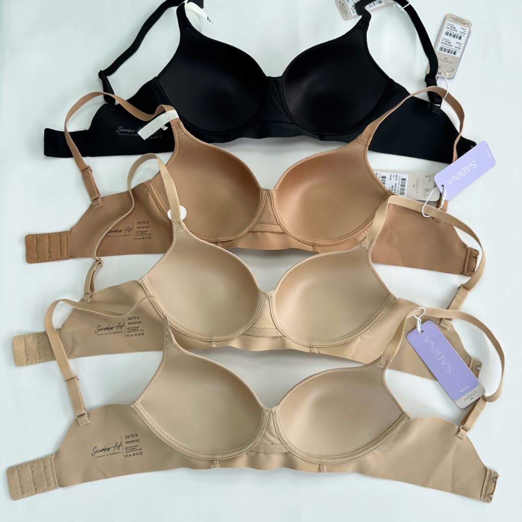 รหัส SBXD97202 SABINA BRALESS เสื้อชั้นใน Invisible Wire รุ่น Perfect Bra รูปที่ 4