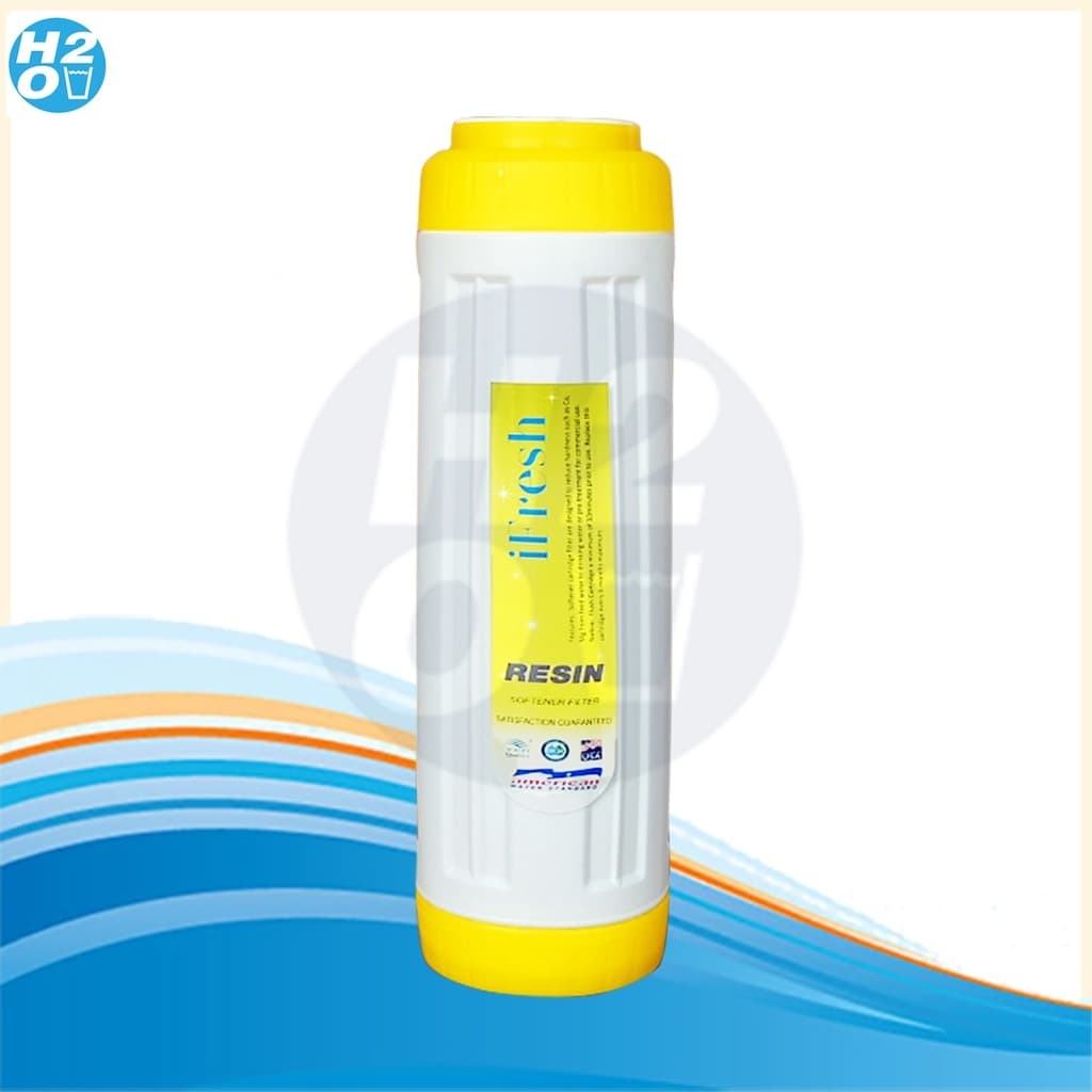 ไส้กรองเรซิ่น ไส้กรองน้ำเรซิ่น ไส้กรอง Resin ยาว 10นิ้ว ลด น้ำกระด้าง หินปูน iFresh Unipure AQUATEK รูปที่ 3