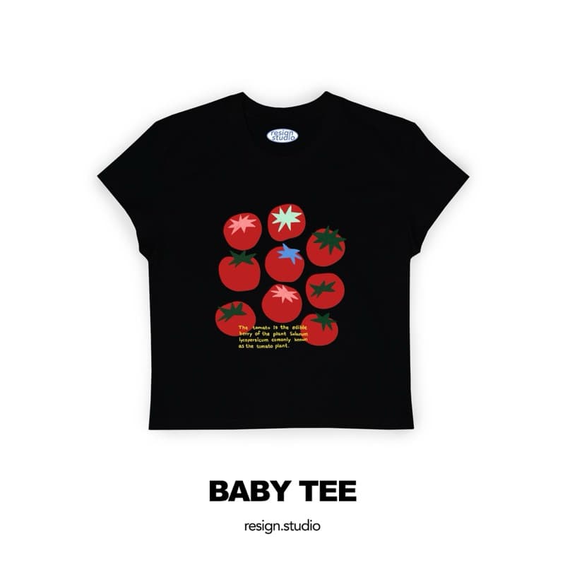 Resign.studio เสื้อ babytee - Tomato Berry รูปที่ 1
