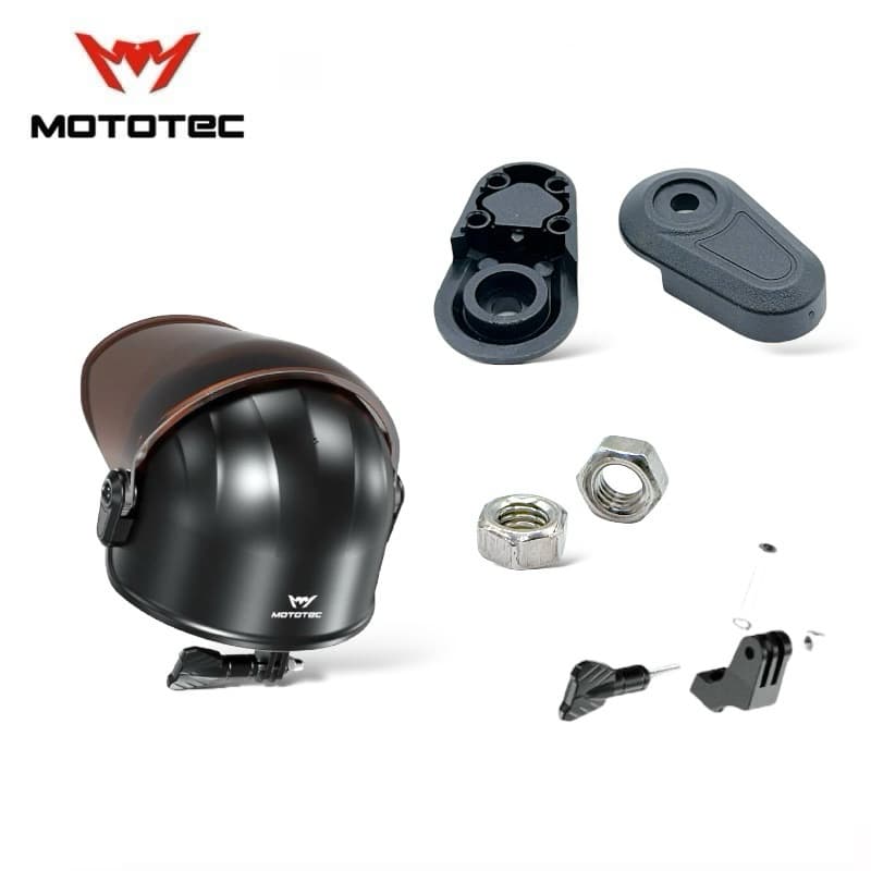 MOTOTEC Spare Part อะไหล่ หมวกบังแดด สำหรับที่จับโทรศัพท์มือถือมอเตอร์ไซค์ รูปที่ 1
