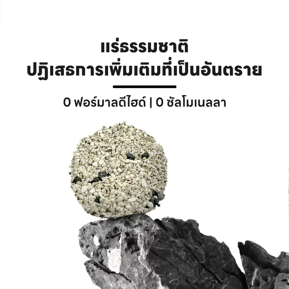 PetStern x Petcho ทรายแมวภูเขาไฟ เกรดพรีเมี่ยม Premium Cat Litter 100% จากธรรมชาติ ฝุ่นละอองต่ำ ดับกลิ่นได้ รูปที่ 2