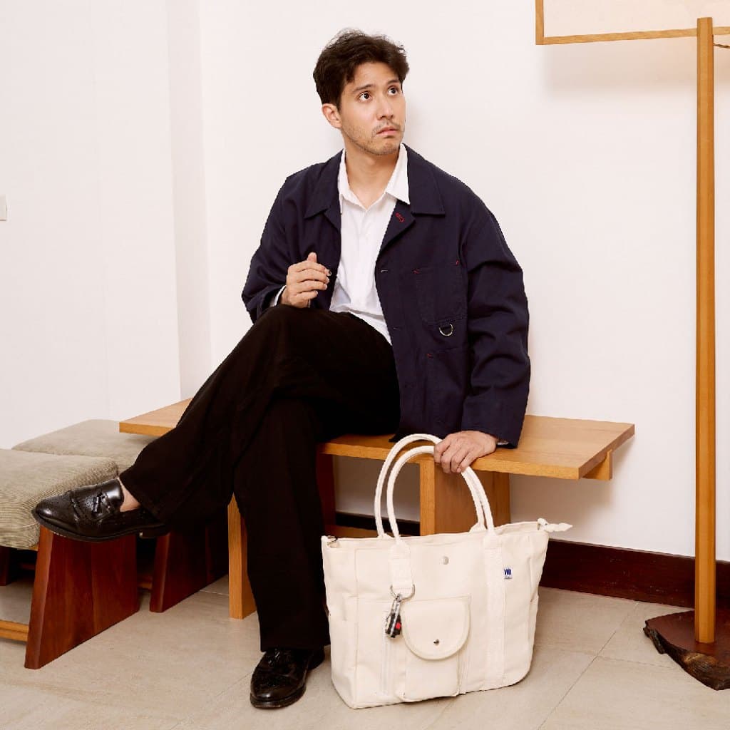 Kodangs Carpenter Bag Vol.4 กระเป๋าสะพายข้างผู้ชาย ซิบ ผ้ากันน้ำ ใส่คอม13-15นิ้วได้ รูปที่ 2