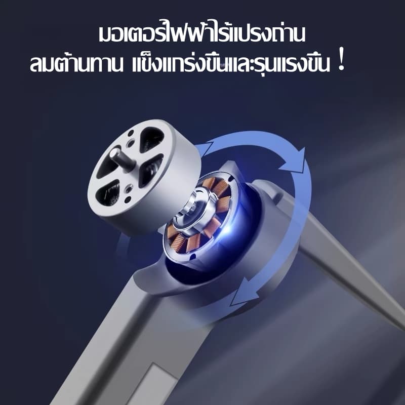 DJI ระดับ Drone โดรนกล้อง S25 4K พลังไร้แปรงถ่าน โดรนปรับมุมได้ 90° ด้วยระบบเอสซีเอส หลบหลีกสิ่งกีดขวางอัจฉริยะ 360° สลั รูปที่ 4