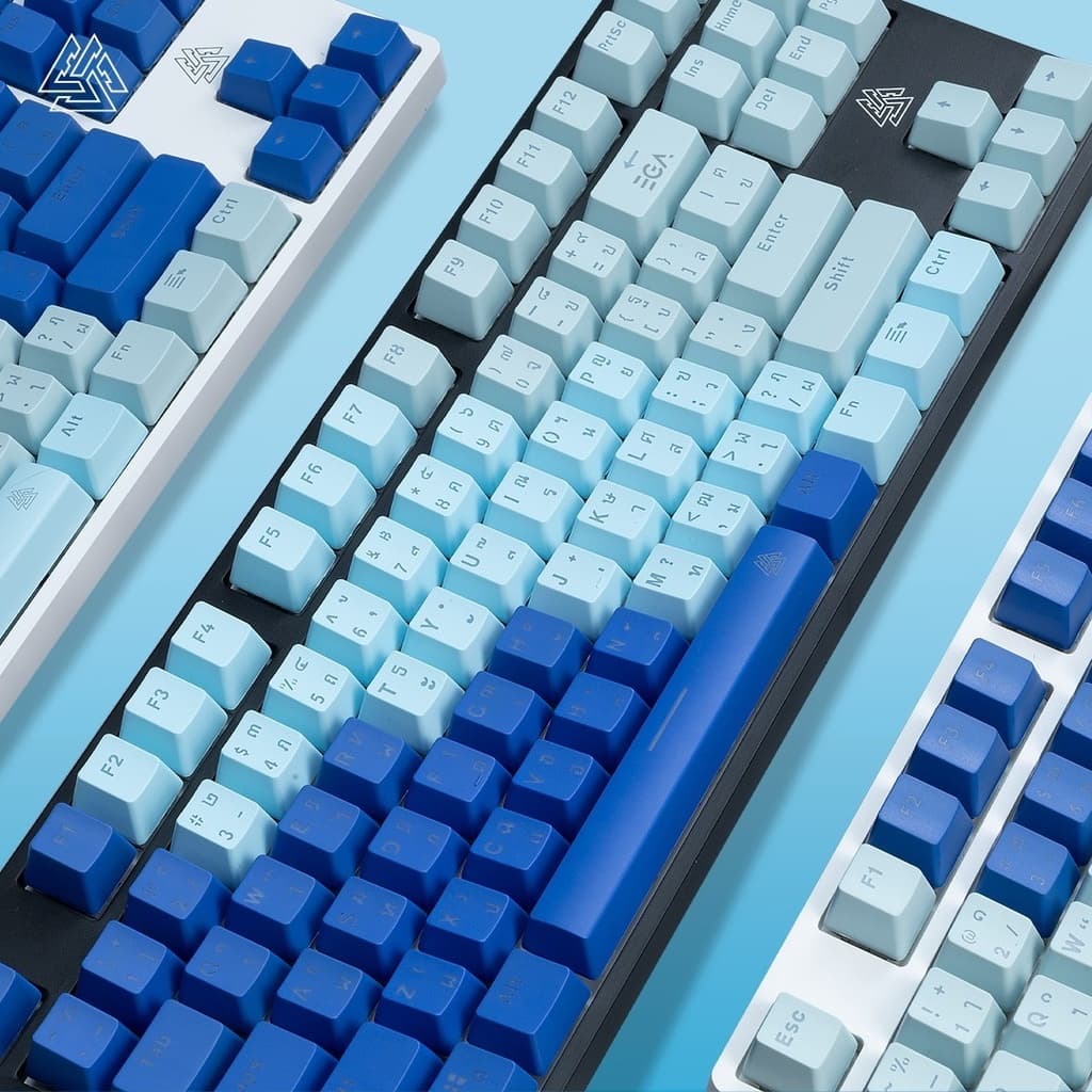 EGA TYPE MGKC4 ปุ่มกด Keycaps คีย์แคป TH/EN วัสดุพลาสติก PBT คีย์แคป 106 ปุ่ม ไฟทะลุทุกตัว ใส่กับคีย์บอร์ดแมคคานิคอลได้ รูปที่ 7