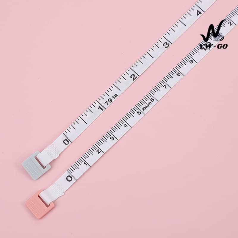 เทปวัดความสูง 150 ซม . สายวัดเอว สไตล์นอร์ดิกยืดหดได้ สายวัดแบบพกพา G2724 รูปที่ 4