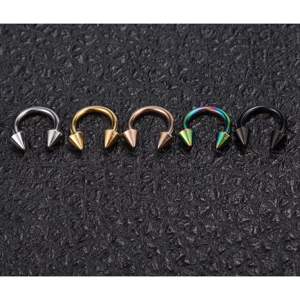 จิวเกือกม้า จิวคิ้ว จิวปาก Septum ใส่ได้ทุกส่วนของร่างกาย Stainless 316L 1 ชิ้น รูปที่ 3