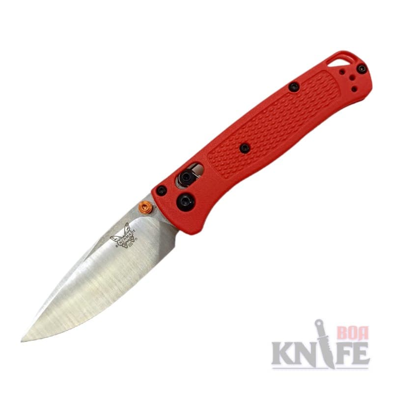 มีด BenchMade BM533 Mini Bugout น้ำหนักเบาพิเศษ พกพา เดินป่า แคมป์ปิ้ง ทำอาหาร รูปที่ 3