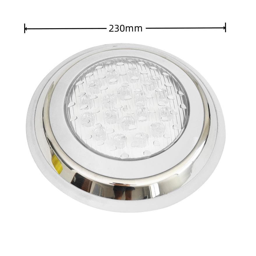 ไฟสระว่ายน้ำสแตนเลส9/12/18W AC12V RGB ติดผนัง Ip68โคมไฟกลางคืนกันน้ำไฟ LED ใต้น้ำ ไฟสระน้ำ LED รูปที่ 8
