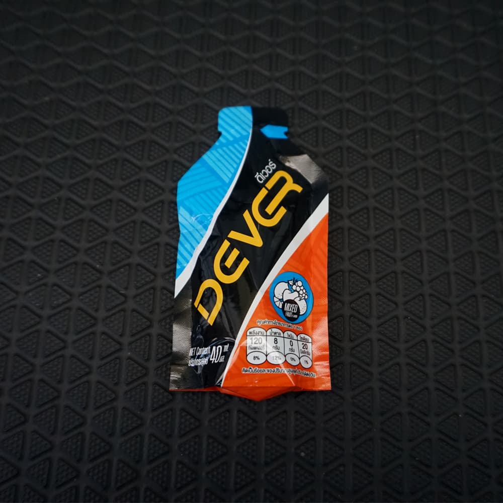 Dever Energy Gel 40ml ให้เจลพลังงาน 120kcal ซองขนาดเล็กพกพาสะดวก รูปที่ 4