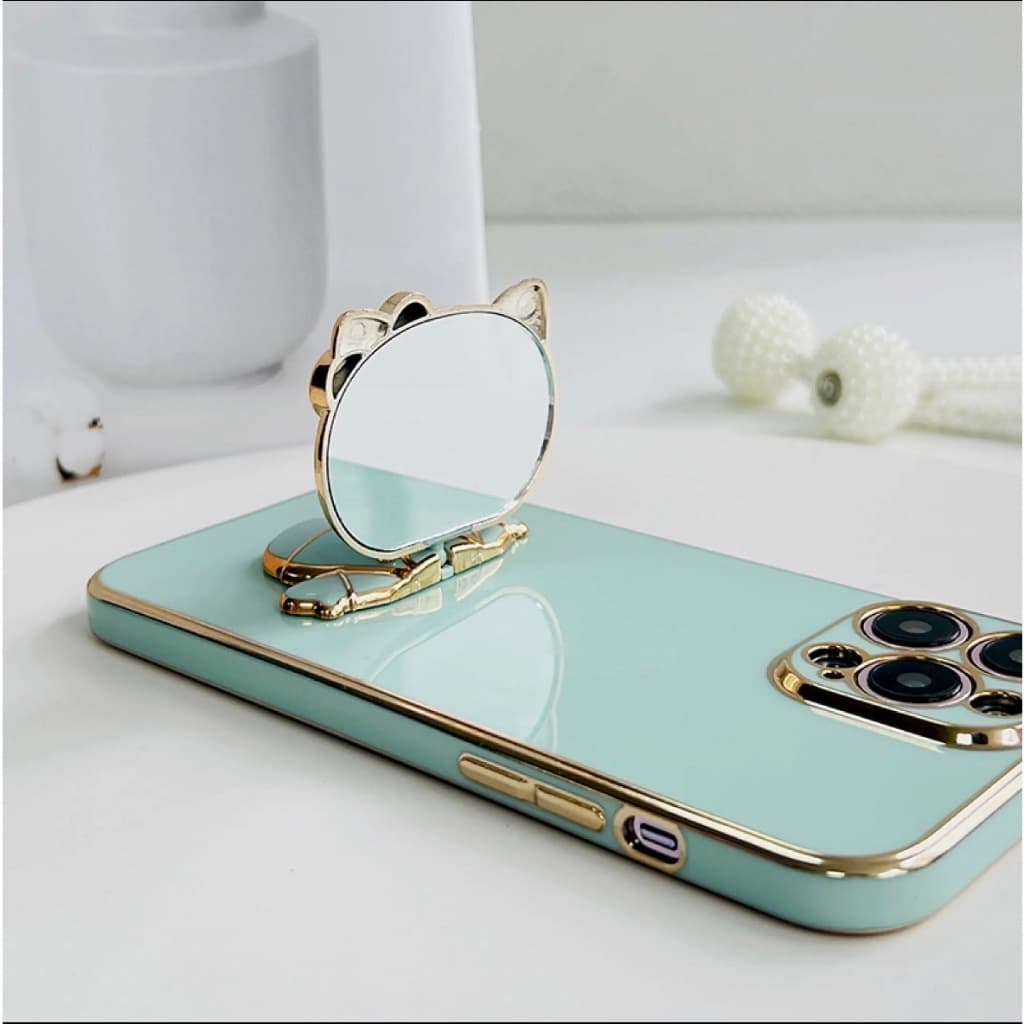 เคส คิตตี้ ขาตั้งได้ สำหรับ Samsung A02S A03S C55 M55 A71 A22 A12 A53 A52 A52S A04S A13 4G 5G A23 A50 A30S ลายน่ารัก รูปที่ 4
