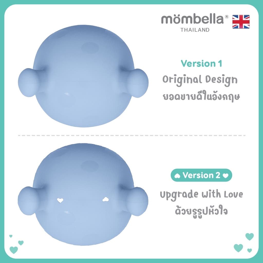 Mombella ยางกัดเห็ด มี มอก. ไทย สำหรับเด็ก Mombella Mushroom รูปที่ 3